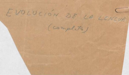 Evolución de la lengua española, curso completo : Kursmaterial