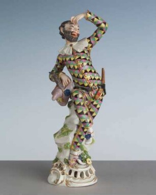 Plastik: tanzender Harlekin
