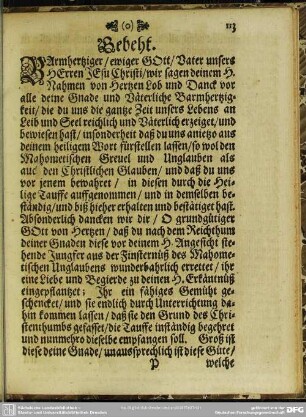 Gebeht