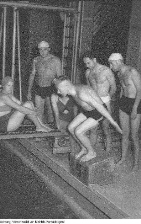 Schwimmkurse, Juli 1951