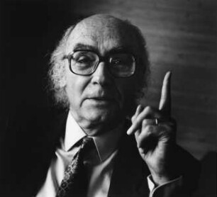 José Saramago (1922-2010; portugiesischer Schriftsteller). Lissabon, 1991