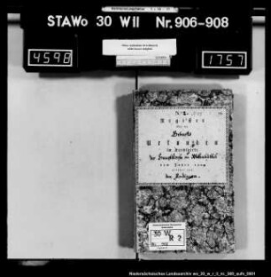 Zivilstandsregister Wolfenbüttel, Hauptkirche BMV