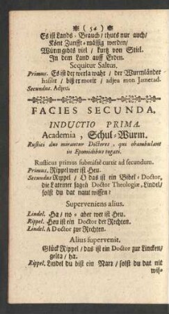 Facies Secunda.