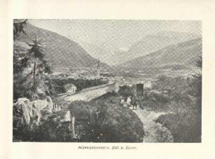Alpenpanorama. Zell a. Ziller