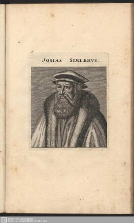 Josias Simlerus