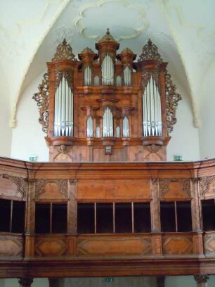 Quedlinburg - Blasiikirche : Orgel in der Blasiikirche, aufgenommen in Quedlinburg am 27. April 2014. Foto Uwe Gerig