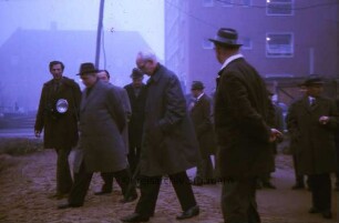 Stormarnhaus: Richtfest des Erweiterungsbaues: Kreistagsmitglieder