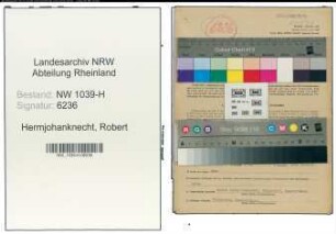 Entnazifizierung Robert Hermjohanknecht , geb. 03.06.1895 (Spediteur)