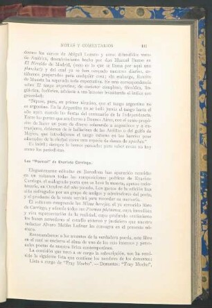 Los "Poemas" de Evaristo Carriego