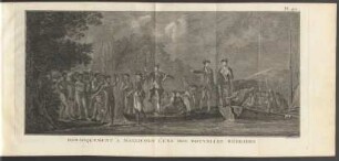 Pl. 42 Débarquement À Mallicolo L'Une Des Nouvelles Hébrides.