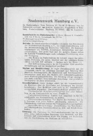 Studentenwerk Hamburg e.V.