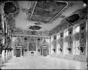 Salem Schloss Salem Abteigebäude Kaisersaal - Blick nach Süden