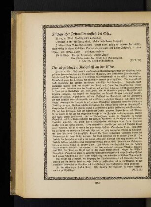 Erfolgreicher Patrouillenvorstoß bei Görz.