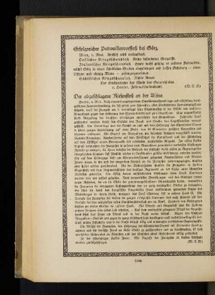 Erfolgreicher Patrouillenvorstoß bei Görz.