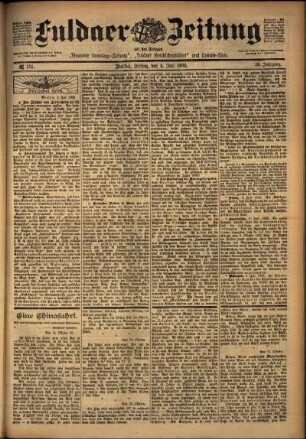 Ausgabe vom Freitag, den 04. Juli 1902.