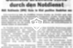 Schnelle ärztliche Hilfe durch [Name maskiert]