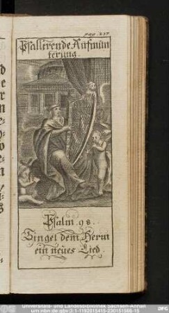Psallirende Aufmunterung.