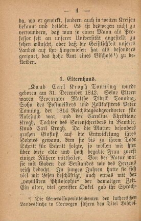 1. Elternhaus