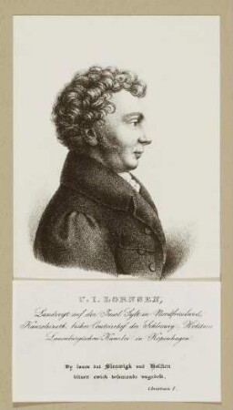 Bildnis von Uwe Jens Lornsen (1793-1838)