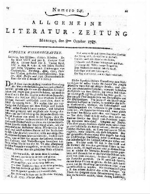 John, J. D.: Blumen, Blümchen und Blätter. Statt eines Prager Musenalmanachs. Prag, Wien: Schönfeld 1787