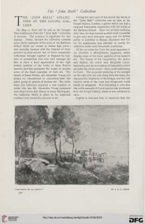 58: The ''John Balli'' collection at the Goupil Gallery