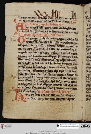 Verschiedene Gebete