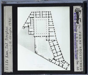 Rom, Palazzo Borghese : Grundriss