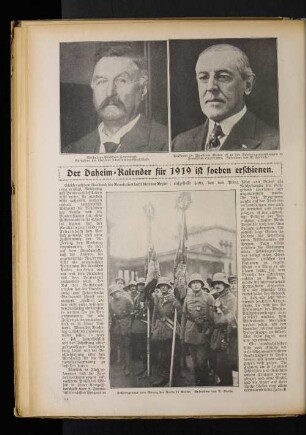 Der Daheim=Kalender für 1919 ist soeben erschienen.