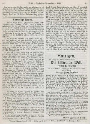 415-416 Literarische Notizen