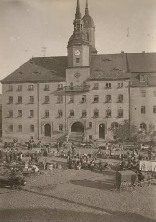 Roßwein, Rathaus : Roßwein. Rathaus. Südfront
