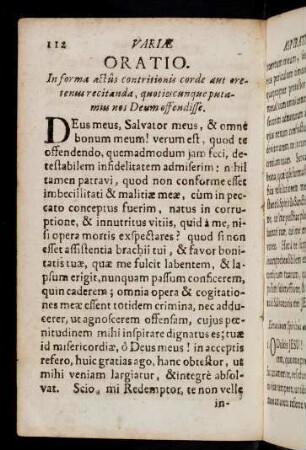 112-119, Oratio