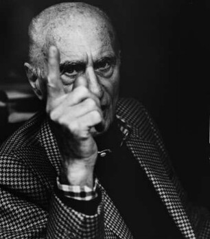 Indro Montanelli (1909-2001; italienischer Journalist, Schriftsteller und Historiker). Rom, 1991 : Porträt Indro Montanelli