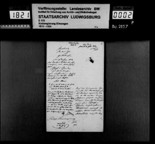 Ortsvorsteher zu Gailenkirchen
