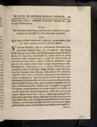 183-185, XVIII - XX
