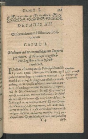 Decadis XII.