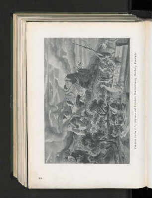 Odysseus und Polyphem. Handzeichnung. Hamburg, Kunsthalle.