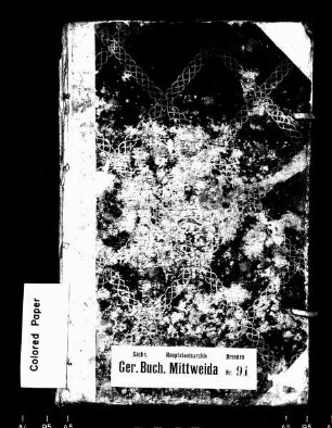 Gerichtshandelsbuch von Königshain (bei Mittweida), Bd. 3