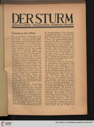 Schreiberei über Bilder