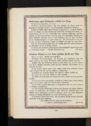 Erstürmung eines Feldwerkes westlich von Vaux.