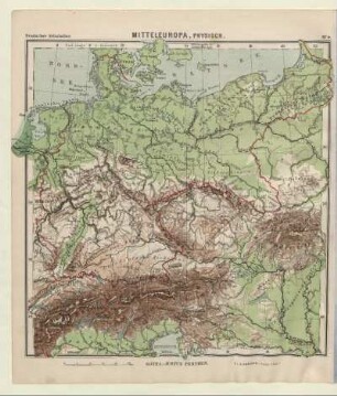 Mitteleuropa, Physisch