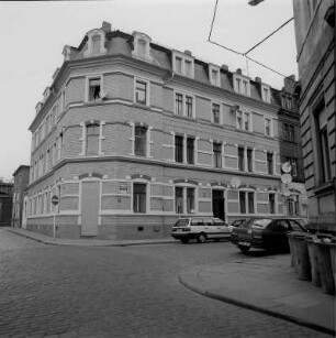 Dresden-Neustadt, Wohnhaus, Eckansicht