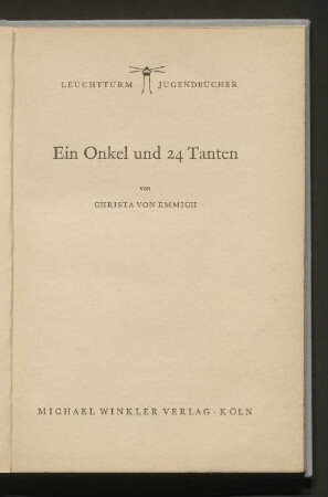 Ein Onkel und 24 Tanten
