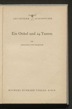 Ein Onkel und 24 Tanten