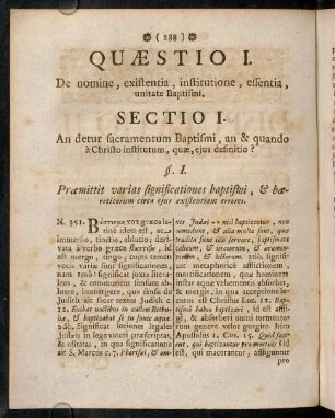 288-315, Quaestio I.