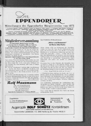 Zum Titelbild im Weihnachtsmonat