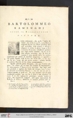 Bartolommeo Ramenghi detto Il Bagnacavallo pittore
