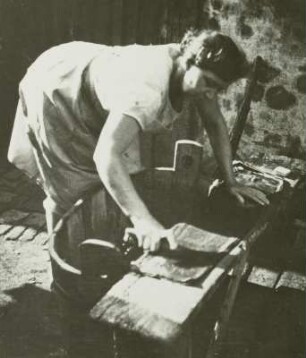Wäscherin, 1930