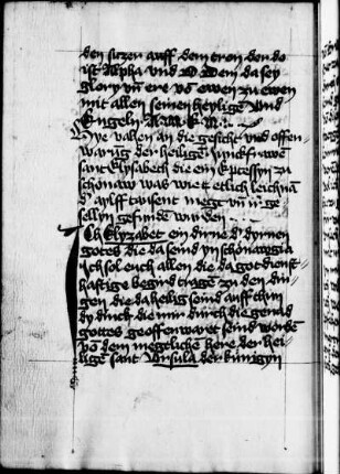 Elisabeth von Schönau: Revelationes de sacro exercitu virginum Colonensium, dt.