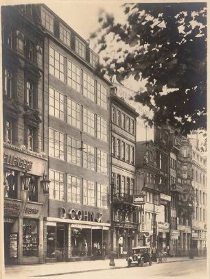 Geschäftshaus Cohn, Frankfurt/Main Umbau: Ansicht Straßenfront