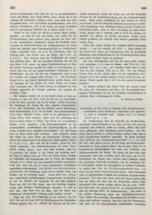 330-332 [Rezension] Steinbeck, Johannes, Der Konfirmandenunterricht nach Stoffwahl, Charakter und Aufbau